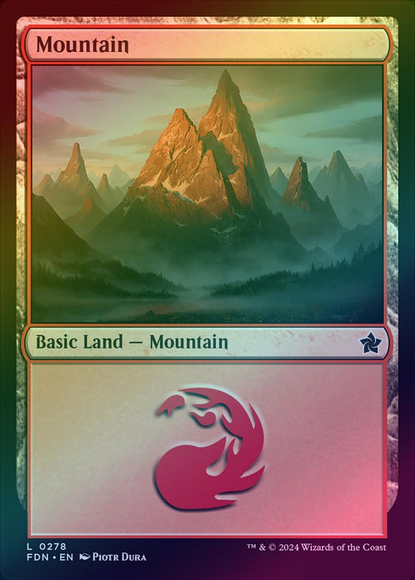 Mountain (278) (Foil) (FDN)