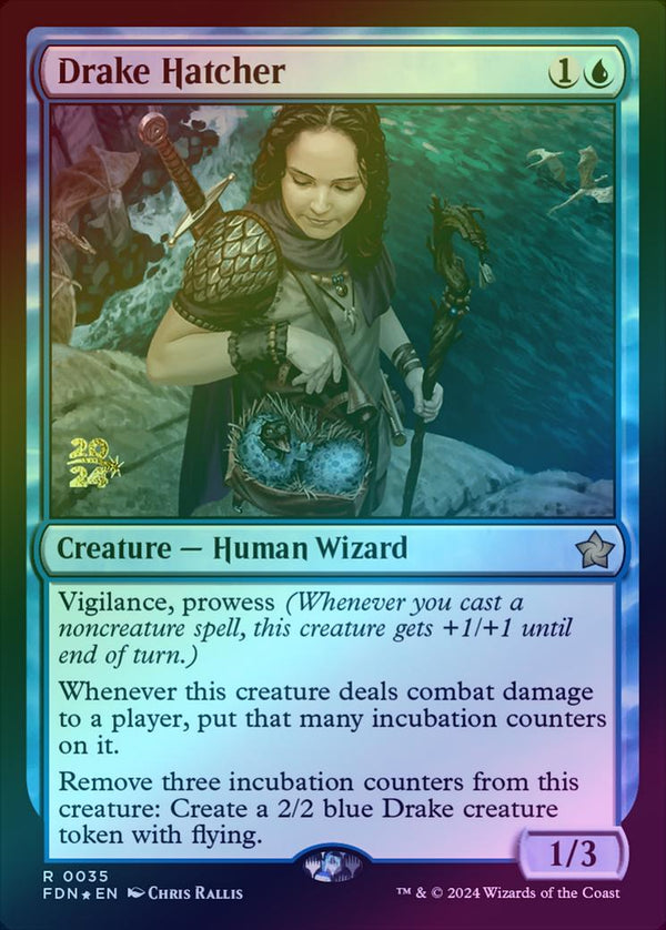 Drake Hatcher - Prerelease Promo (Foil) (PFDN)