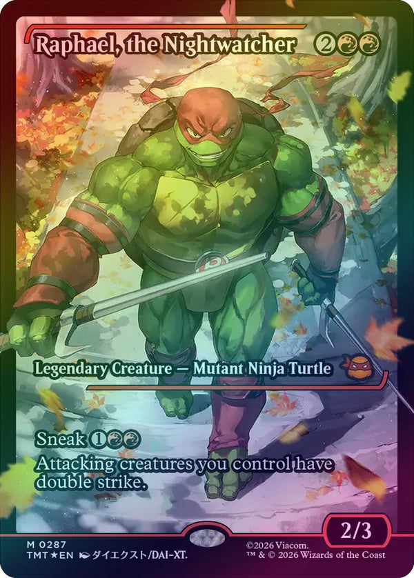 Raphael, the Nightwatcher - Japan Showcase (Foil) (TMT)