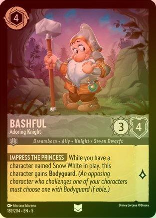 Bashful (Adoring Knight) - 189/204 - Uncommon (Foil)