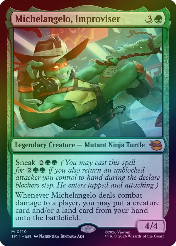 Michelangelo, Improviser (Foil) (TMT)