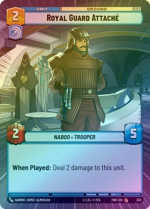 Royal Guard Attache (Hyperspace) - 332 - Common (Foil)