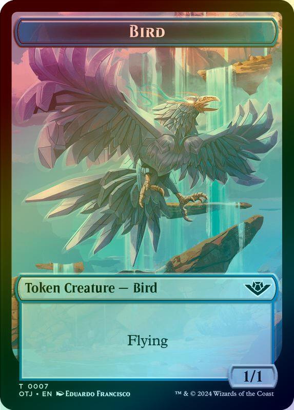Mercenary // Bird Token (Foil) (TOTJ)
