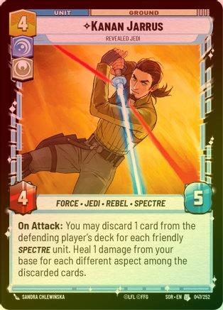 Kanan Jarrus - Revealed Jedi - 047/252 - Uncommon (Foil)