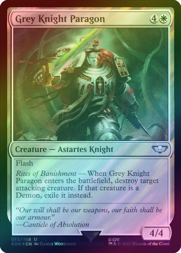 Grey Knight Paragon (Surge Foil) (40K)