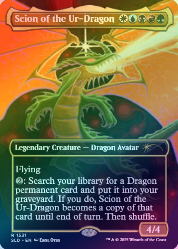 Scion of the Ur-Dragon - A Devastation of Dragons (Foil) (SLD)