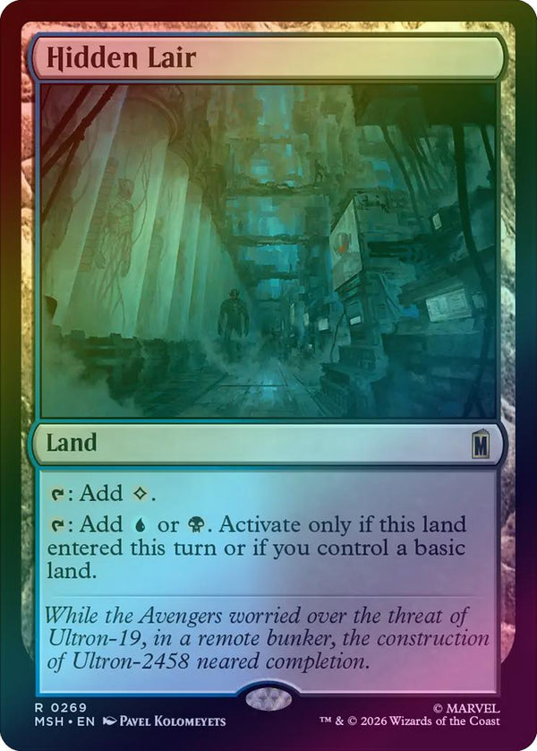 Hidden Lair (Foil) (MSH) (Pre-Order)