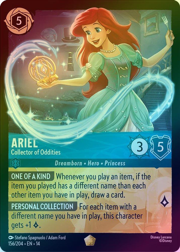 Ariel (Collector of Oddities) - 156/204 - Legendary (Foil)