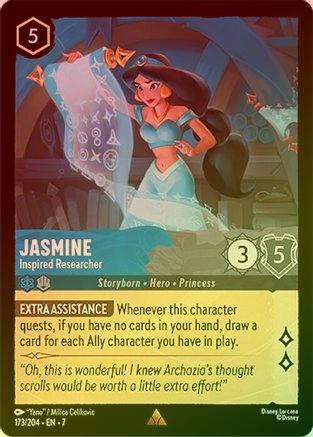Jasmine (Inspired Researcher) - 173/204 - Rare (Foil)