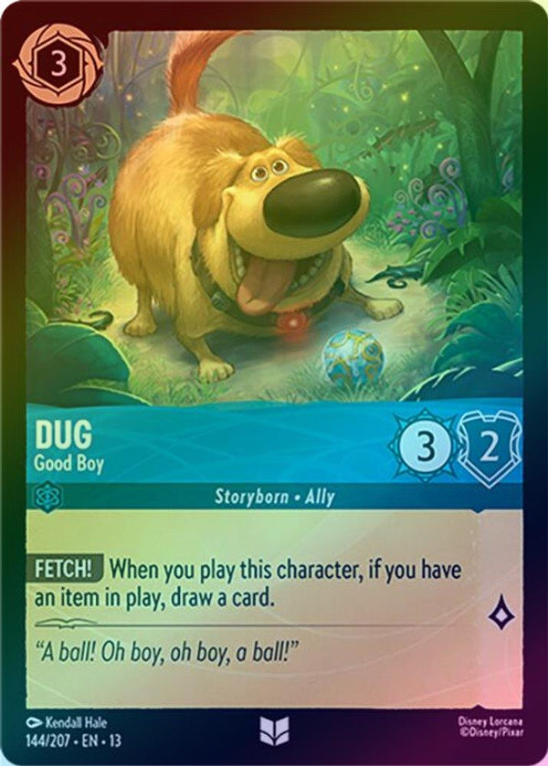 Dug (Good Boy) - 144/207 - Uncommon (Foil)