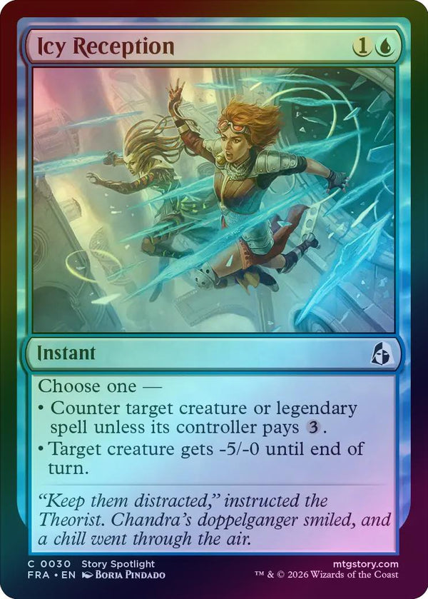 Icy Reception (Foil) (FRA)