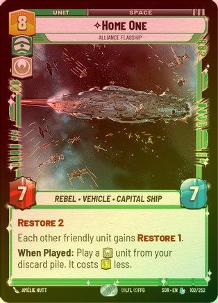 Home One - Alliance Flagship - 102/252 - Legendary (Foil)