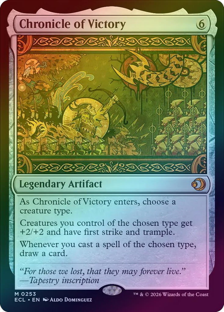 401 Games Canada - Chronicle of Victory (Foil) (ECL) (Pre-Order)