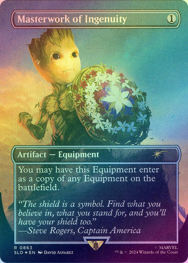 Masterwork of Ingenuity - Borderless (Rainbow Foil) (SLD)
