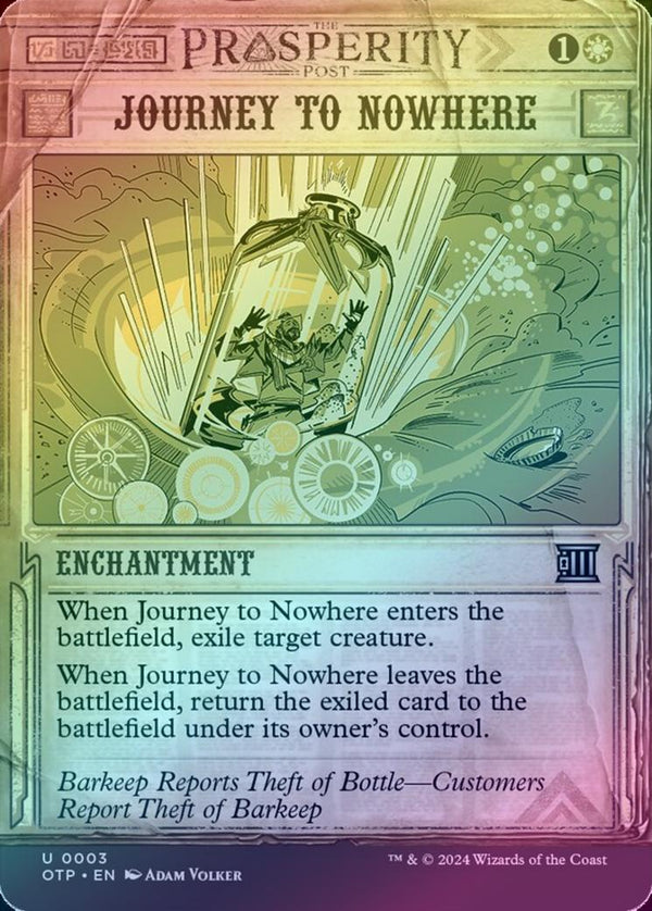 Journey to Nowhere (Foil) (OTP)