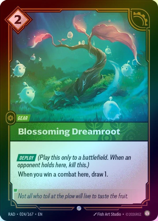 Blossoming Dreamroot - 024/167 - Common (Foil)
