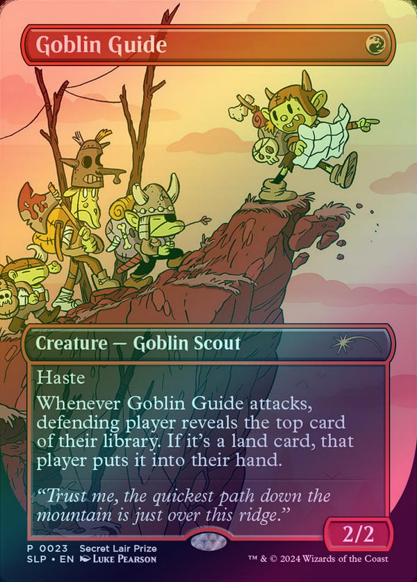 Goblin Guide - Borderless (Foil) (SLP)