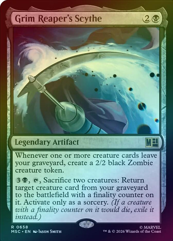 Grim Reaper's Scythe (Foil) (MSC)
