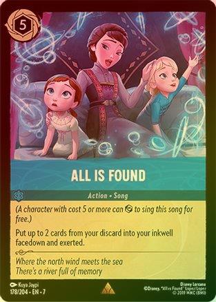 All Is Found - 178/204 - Rare (Foil)
