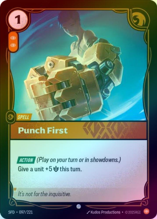 Punch First - 097/221 - Common (Foil)