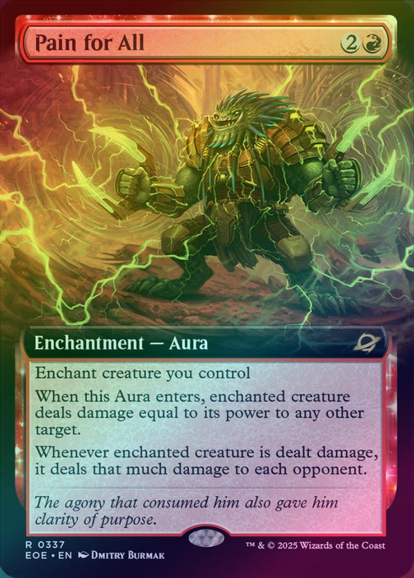 Pain for All - Extended Art (Foil) (EOE)