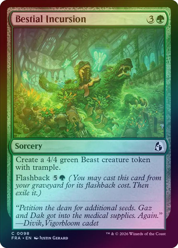 Bestial Incursion (Foil) (FRA)