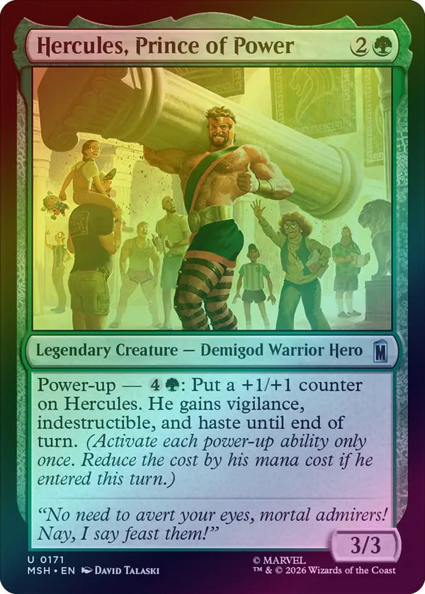 Hercules, Prince of Power (Foil) (MSH) (Pre-Order)
