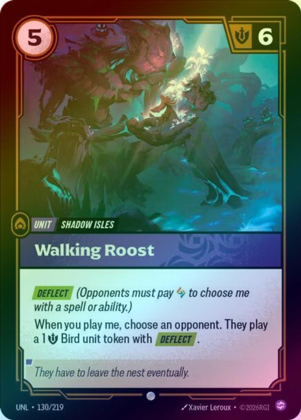 Walking Roost - 130/219 - Common (Foil)