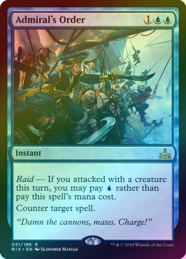 Admiral's Order (Foil) (RIX)