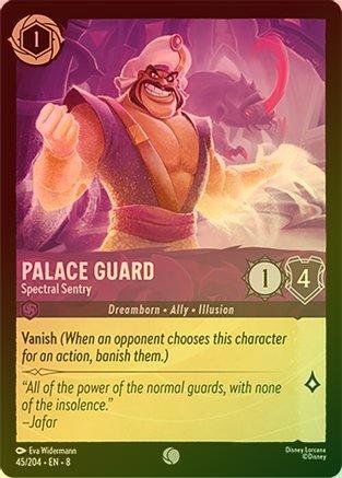 Palace Guard (Spectral Sentry) - 45/204 - Common (Foil)