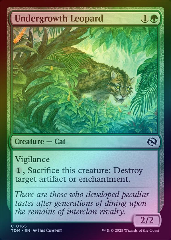 Undergrowth Leopard (Foil) (TDM)