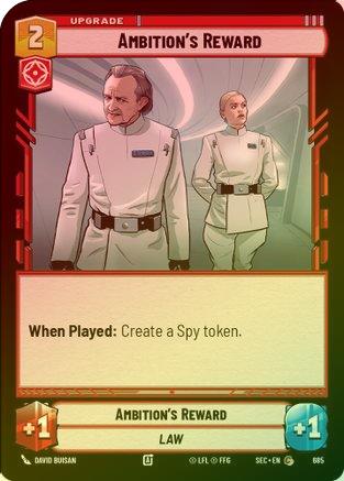 Ambition's Reward (Foil) - 685 - Common (Foil)
