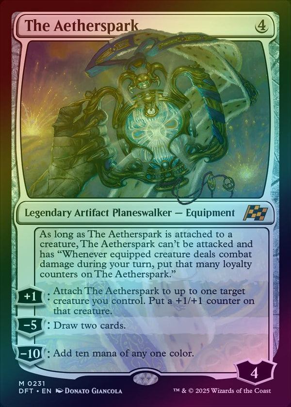 The Aetherspark (Foil) (DFT)
