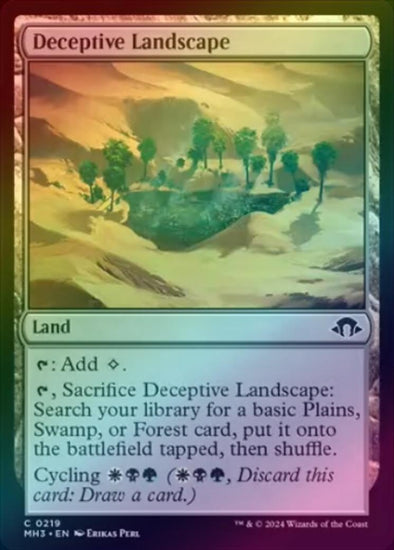 Deceptive Landscape (Foil) (MH3)