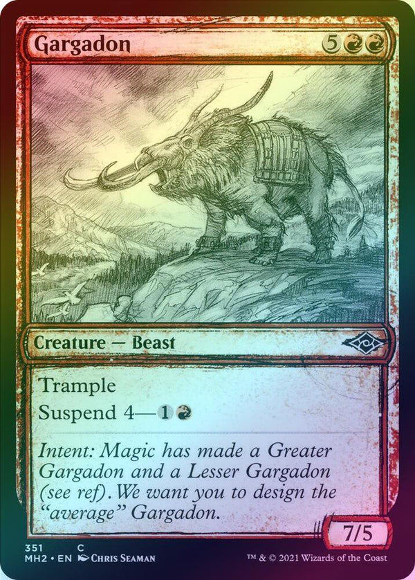 Gargadon - Sketch Showcase (Foil) (MH2)