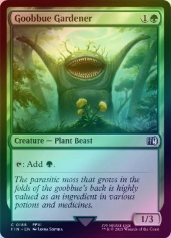 Goobbue Gardener (Foil) (FIN)