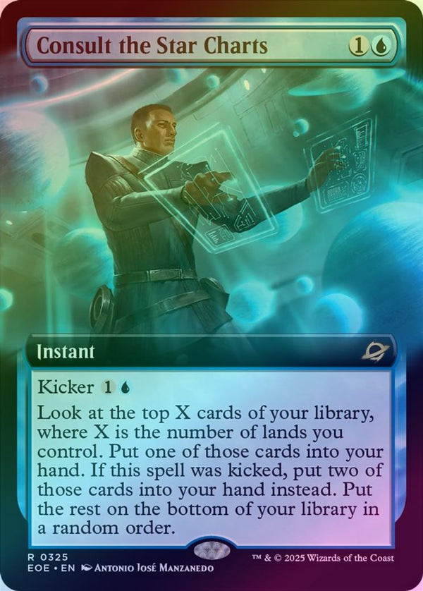 Consult the Star Charts - Extended Art (Foil) (EOE)