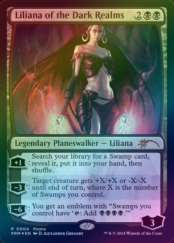 Liliana of the Dark Realms (Foil) (PMEI-2024) (PRM 0004)