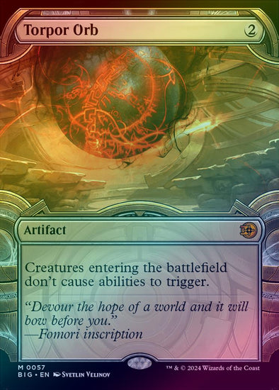 Torpor Orb - Showcase (Foil) (BIG)