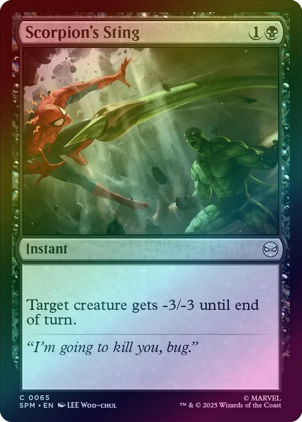 Scorpion's Sting (Foil) (SPM)
