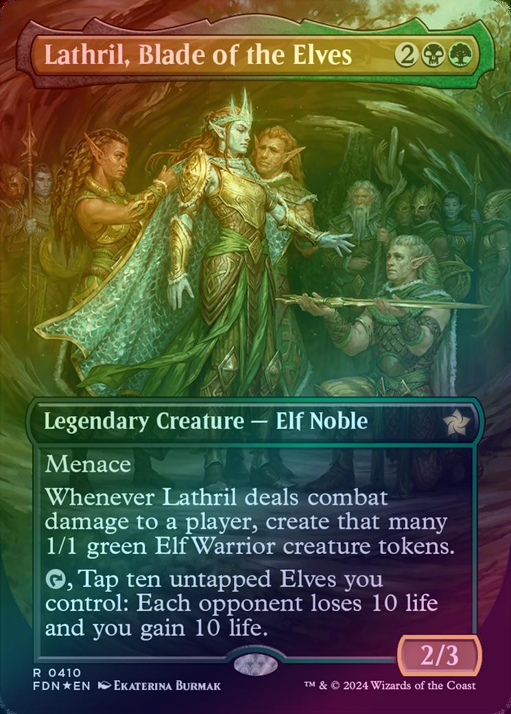 401 Games Canada - Lathril, Blade of the Elves - Borderless (Mana