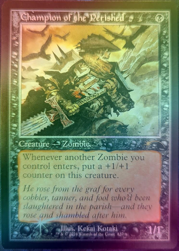 Champion of the Perished - Retro Frame - Zippy Zombies (Foil) (SLD)
