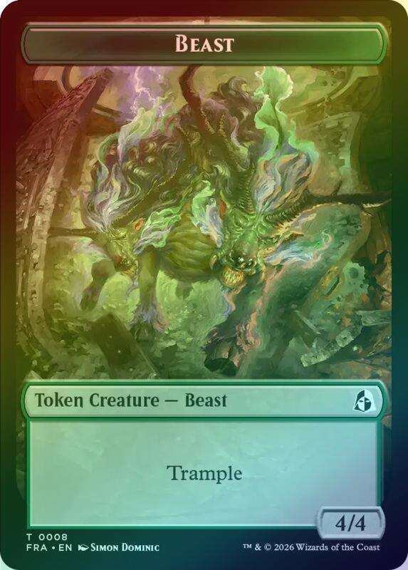 Forest Tentacle // Beast Token (Foil) (Pre-Order) (TFRA)