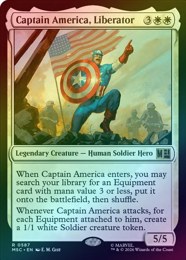 Captain America, Liberator (Foil) (MSC)