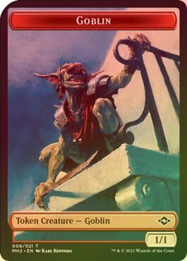 Clue (014) // Goblin (Foil) (MH2 Token)