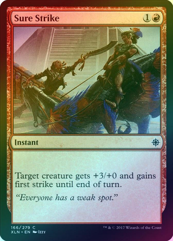 Sure Strike (Foil) (XLN)