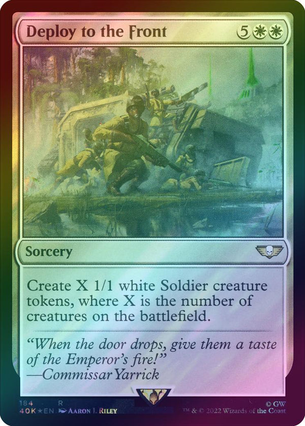 Deploy to the Front (Surge Foil) (40K)
