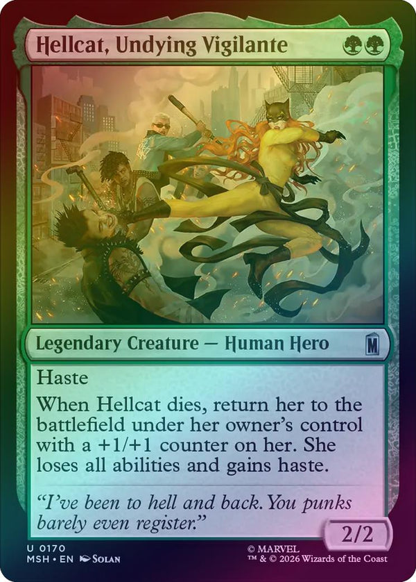 Hellcat, Undying Vigilante (Foil) (MSH) (Pre-Order)
