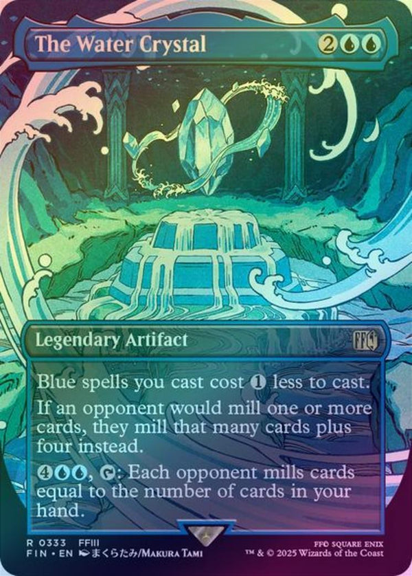 The Water Crystal - Borderless (Foil) (FIN)