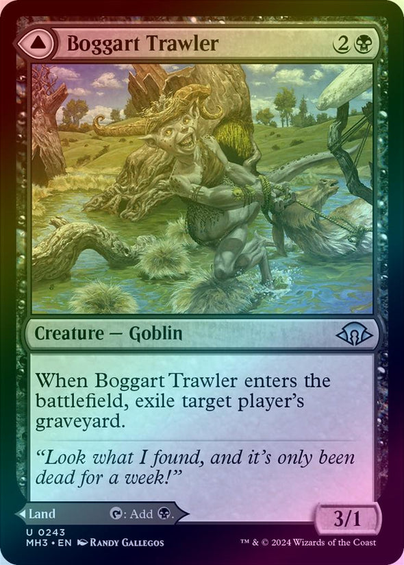 Boggart Trawler // Boggart Bog (Foil) (MH3)